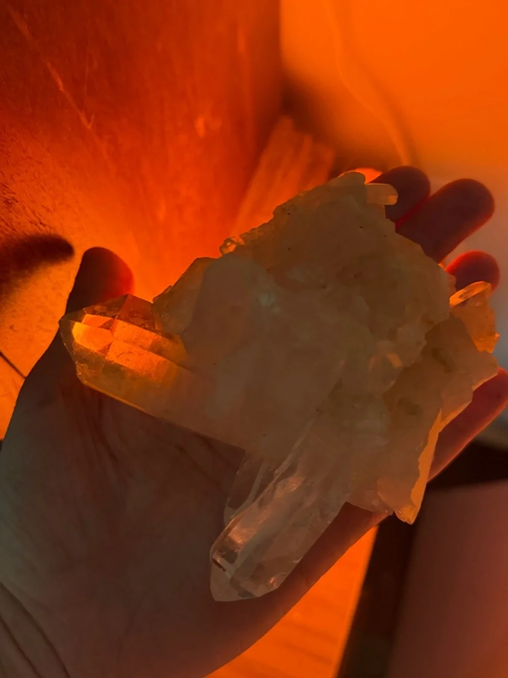 🔥🔥🔥Local Find !!! Arkansas Natural Clear Quartz Cluster -❤️❤️❤️!!